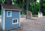 3 small houses 
